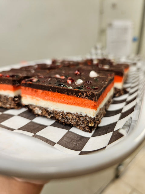 Candy Cane Nanaimo Bar