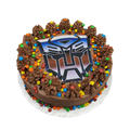 Transformers Edible Image on Cake