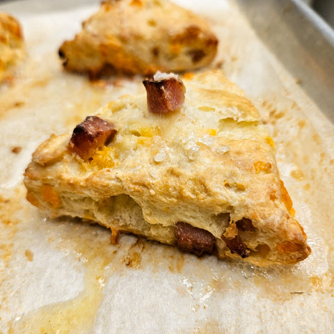 Ham and Cheese Scone